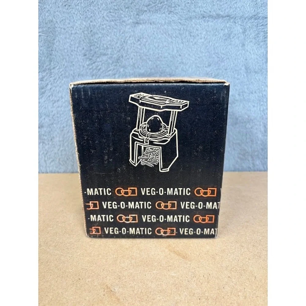 Vintage Veg-O-Matic Food Preparer Popeil Brothers‎ Slices Wedges Dices with Box
